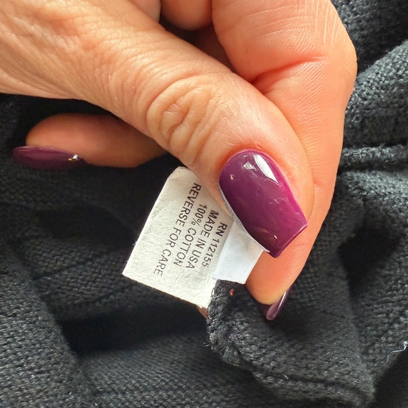 Margaret Winters Ribbed Black Tunic Sweater - M - Picture 7 of 7